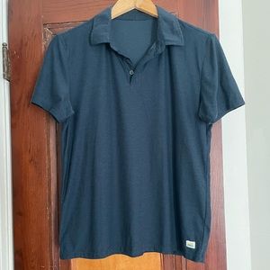 Vuori navy blue polo small